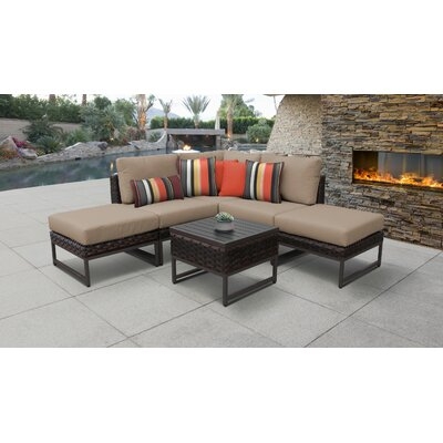 Nauvoo 6 Piece Sectional Seating Group with Cushions - Image 0