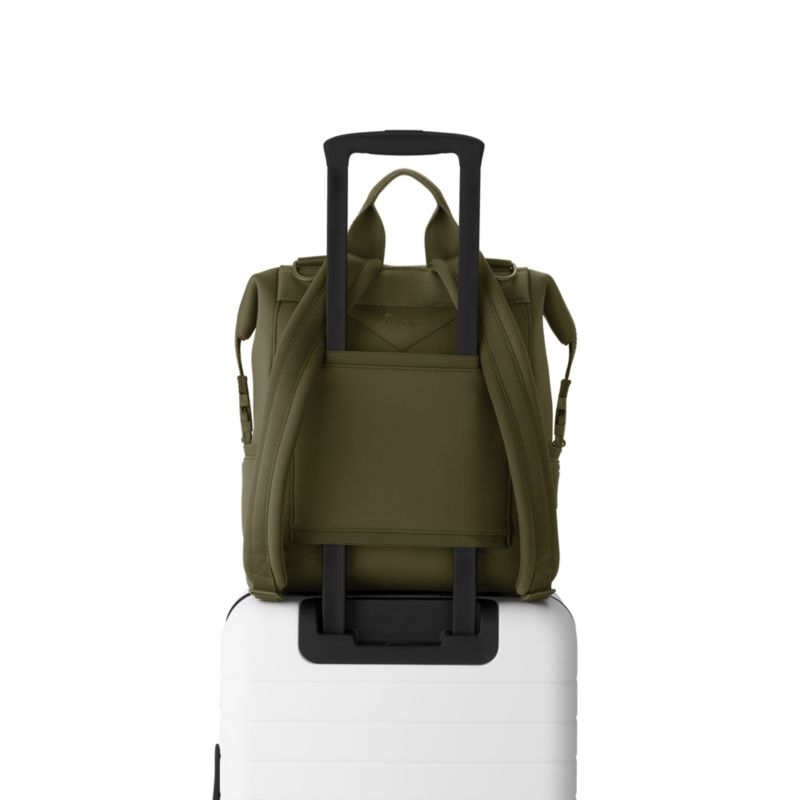 Dagne Dover Indi Dark Moss Medium Diaper Bag Backpack - Image 7