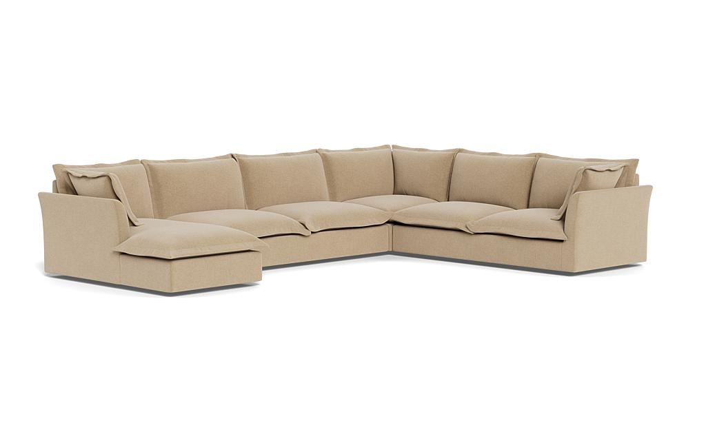 Skylar 4-Piece (5-Seat) Corner Sectional Sofa with Left Chaise - Image 1
