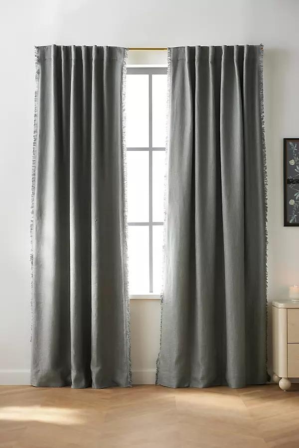 Luxe Linen Blend Blackout Curtain - Image 0