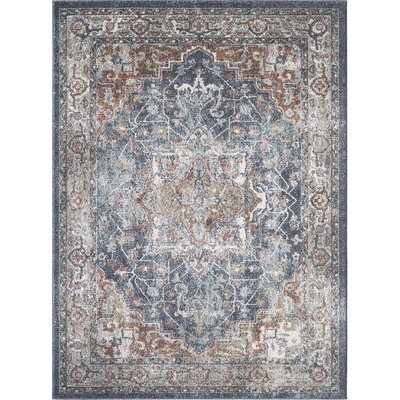 Oriental Blue Area Rug - Image 0