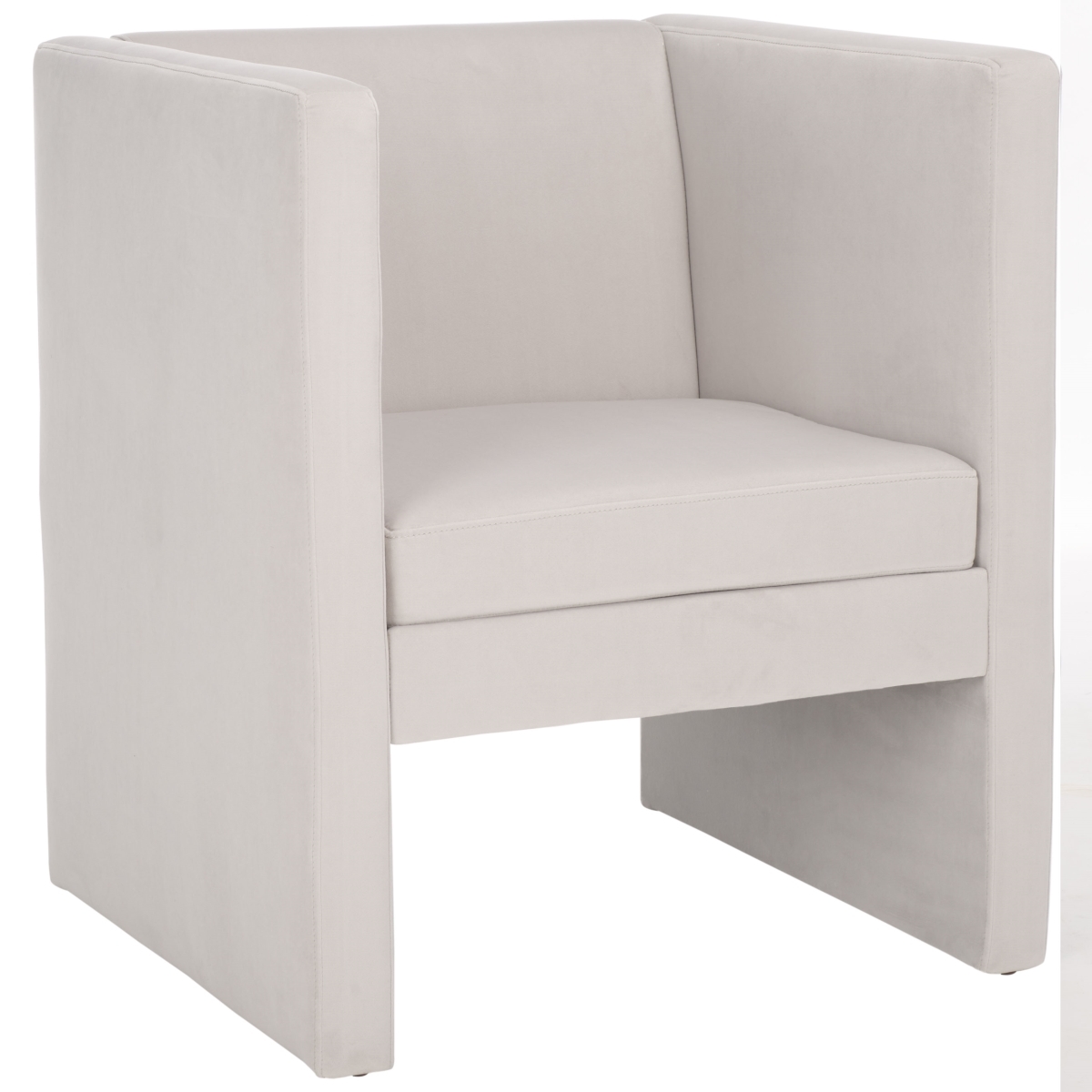Gisle Accent Chair - Light Grey - Safavieh - Image 6