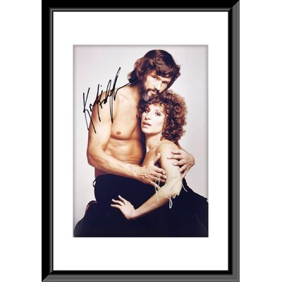 A Star Is Born (1976) Barbra Streisand And Kris Kristofferson Signed Movie Photo - Image 0