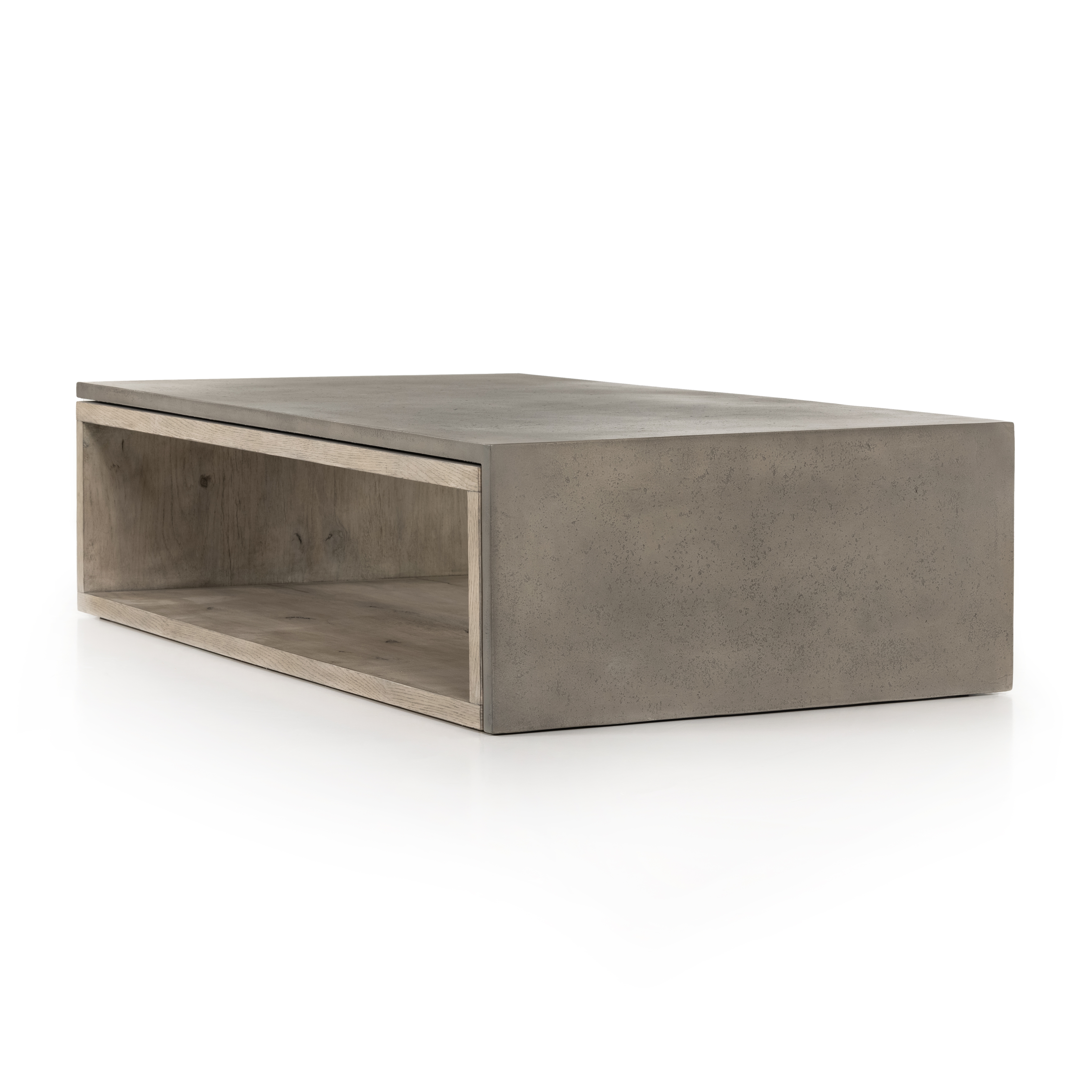 Faro Coffee Table-Dark Grey Concrete - Image 2