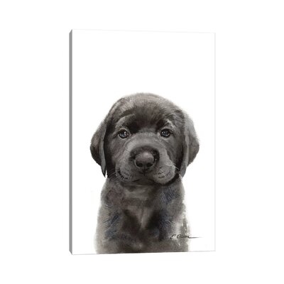 Lab Puppy II by Watercolor Luv - Painting Print - Image 0