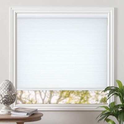 Cordless Light Filtering Blinds Cellular Fabric Shades Honeycomb Door Window Shades - Image 0
