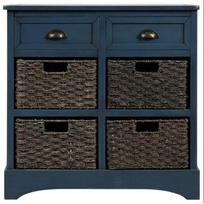 Rustic Storage Cabinet  Accent Furniture (white) - Image 0