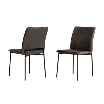 Buchman Upholstered Side Chair in Gray - Image 0