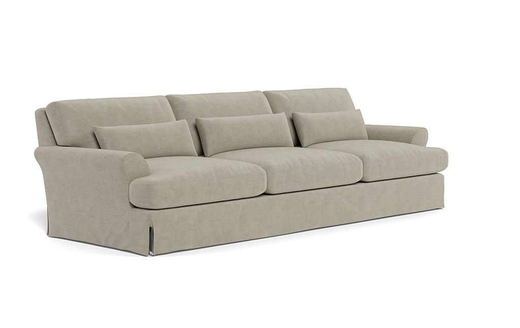 Maxwell Slipcovered 3-Seat Sofa by Apartment Therapy - Image 1