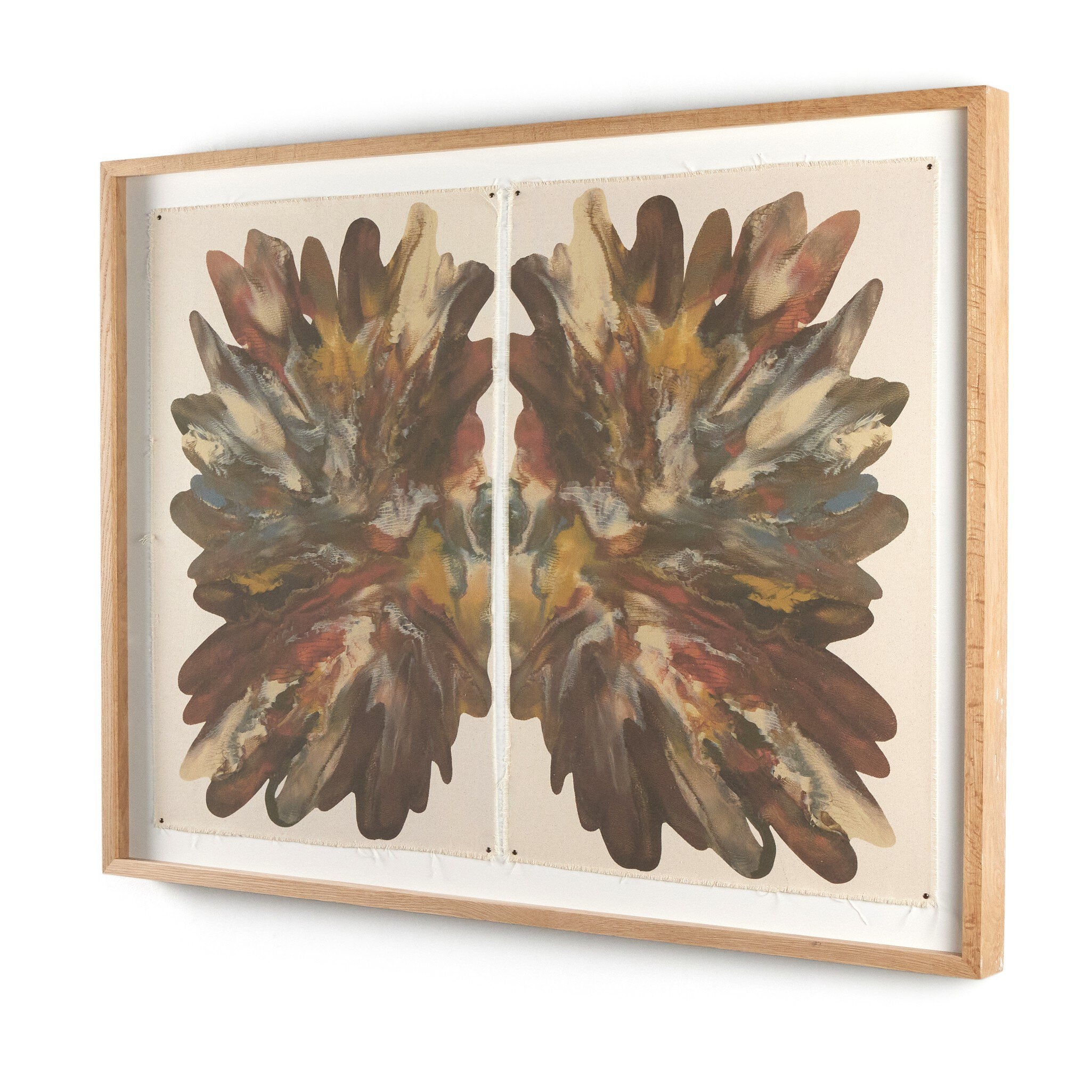 Rorschach Earth by Orfeo Quagliata - Vertical Grain 2.5 White Oak - Image 1