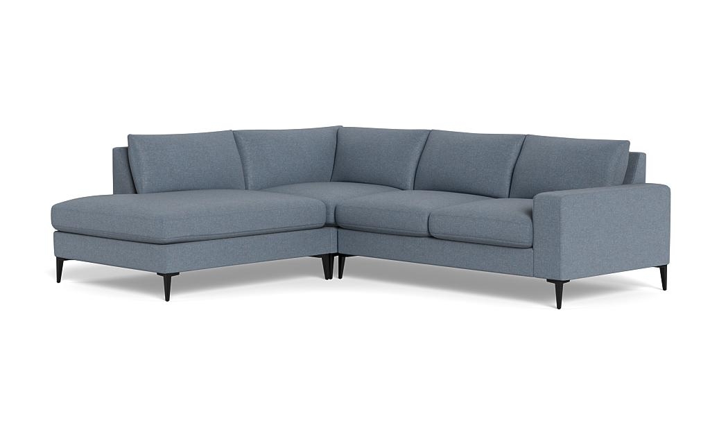 Saylor Wide Arm 3-Seat Left Bumper Sectional - Image 2
