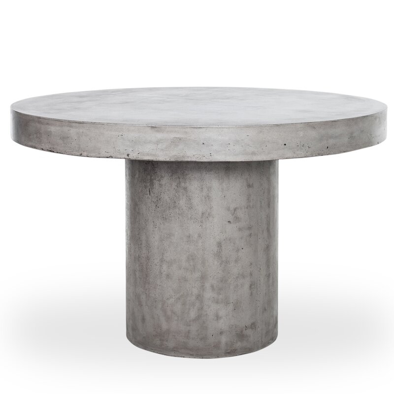  Cassius Dining Table Base Color: Dark Gray - Image 0