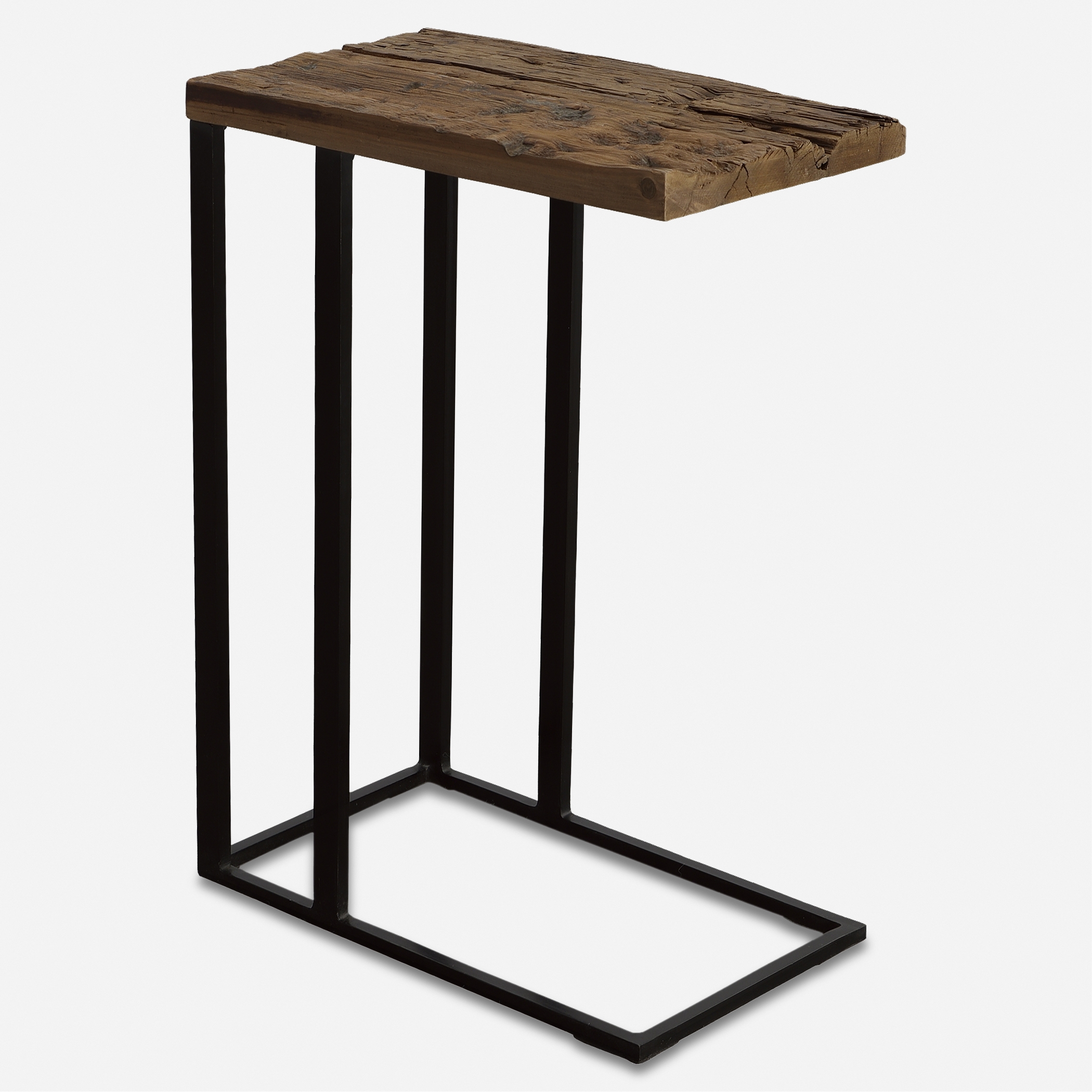 Union Reclaimed Wood Accent Table - Image 0