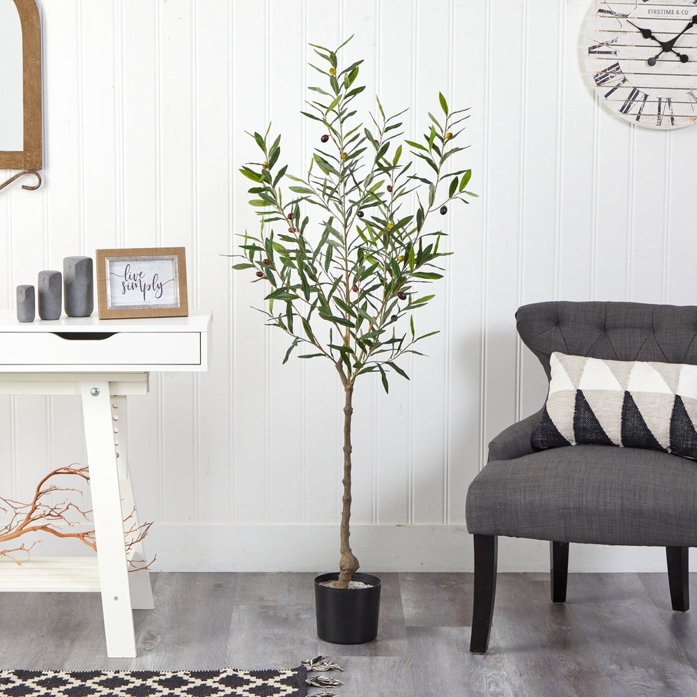 Artificial Olive Tree, 5' - Image 1