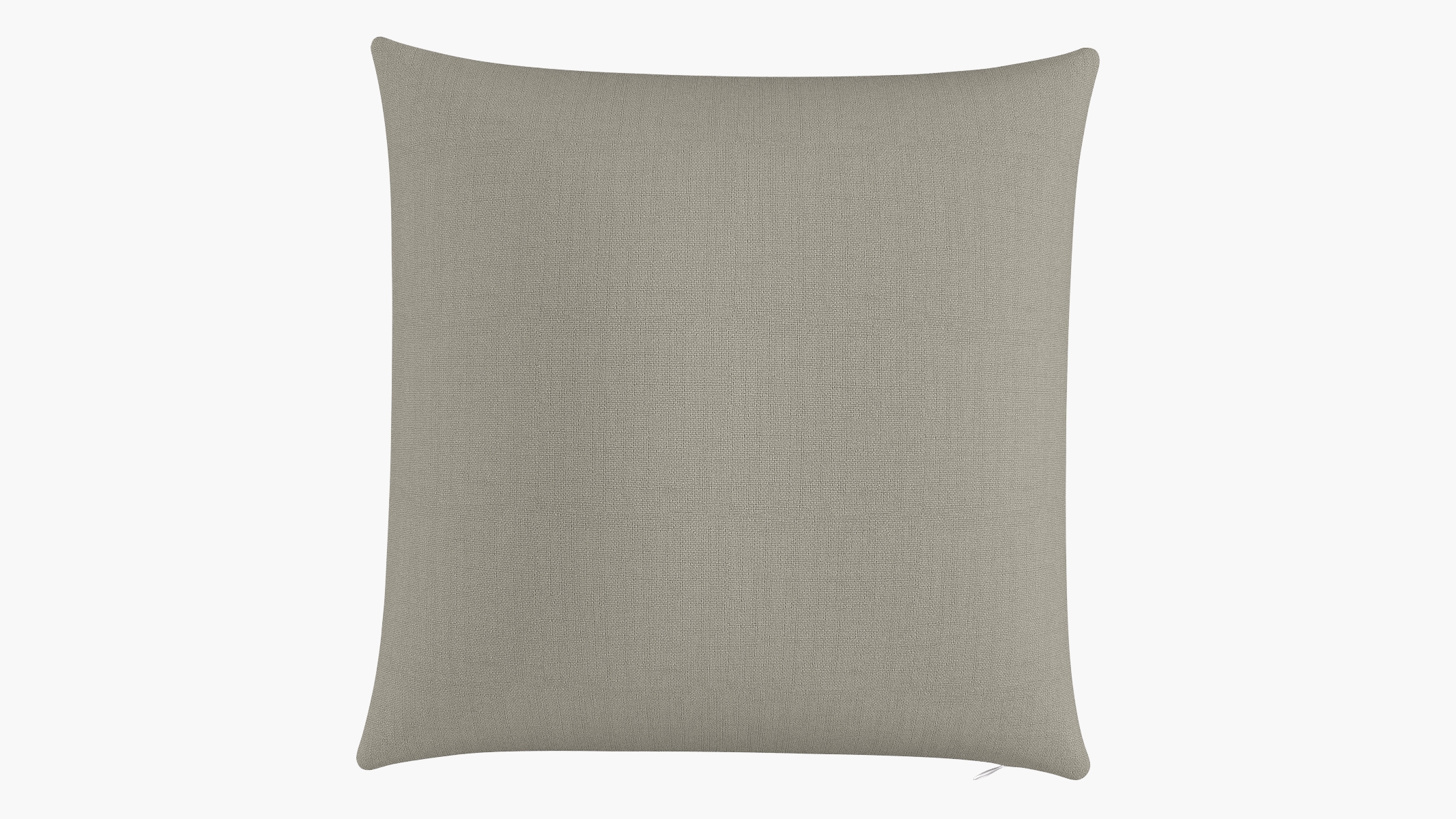 Throw Pillow 22", Putty Everyday Linen, 22" x 22" - Image 0