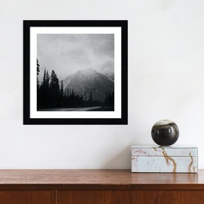 West Coast Wandering Mountains By Laura Marshall Framed Wall Art Print - Image 0