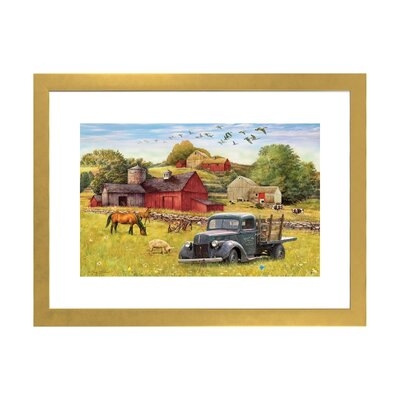 Tally Ho Farms and Truck by Greg & Company - Print - Image 0