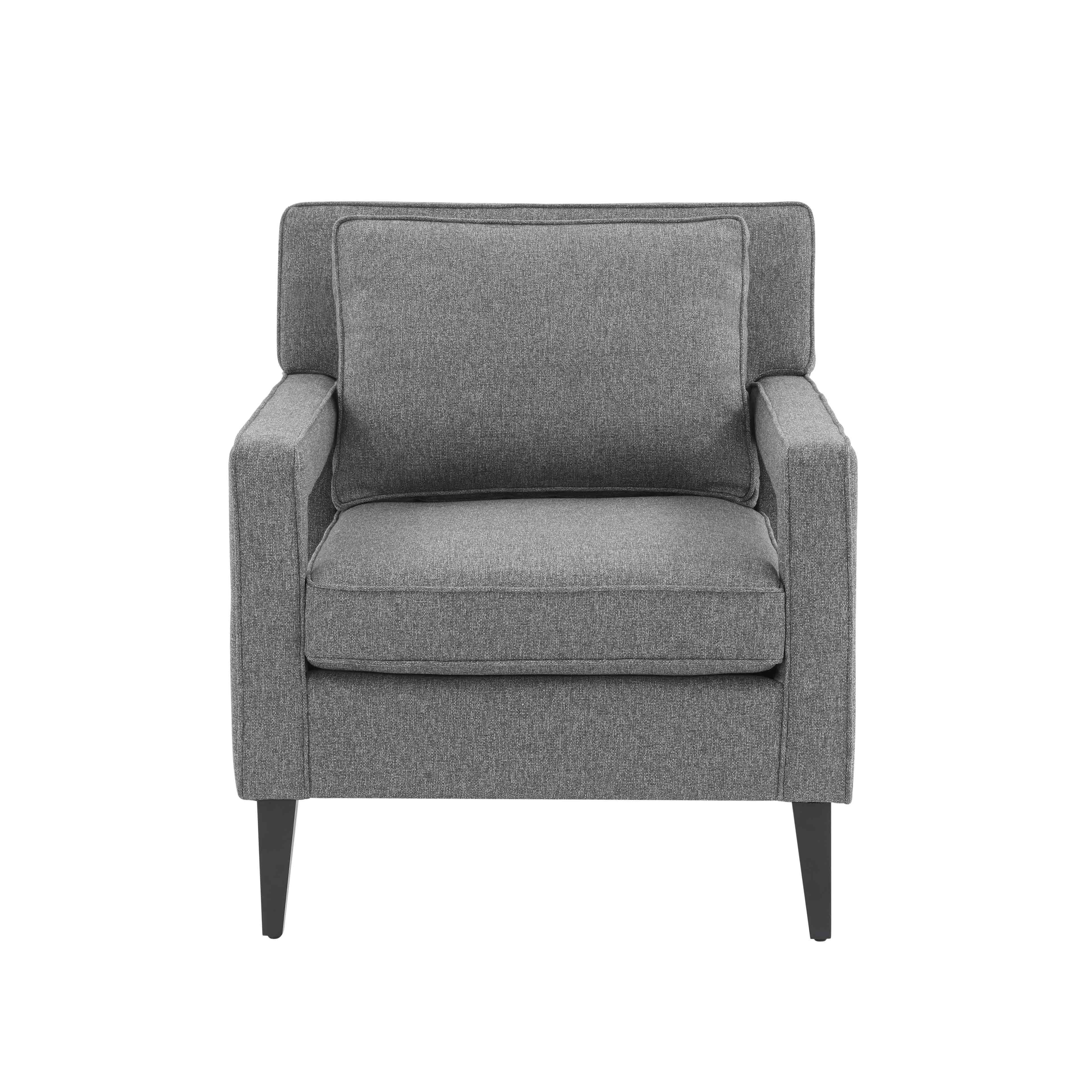 Luna Gray Accent Chair - Image 1
