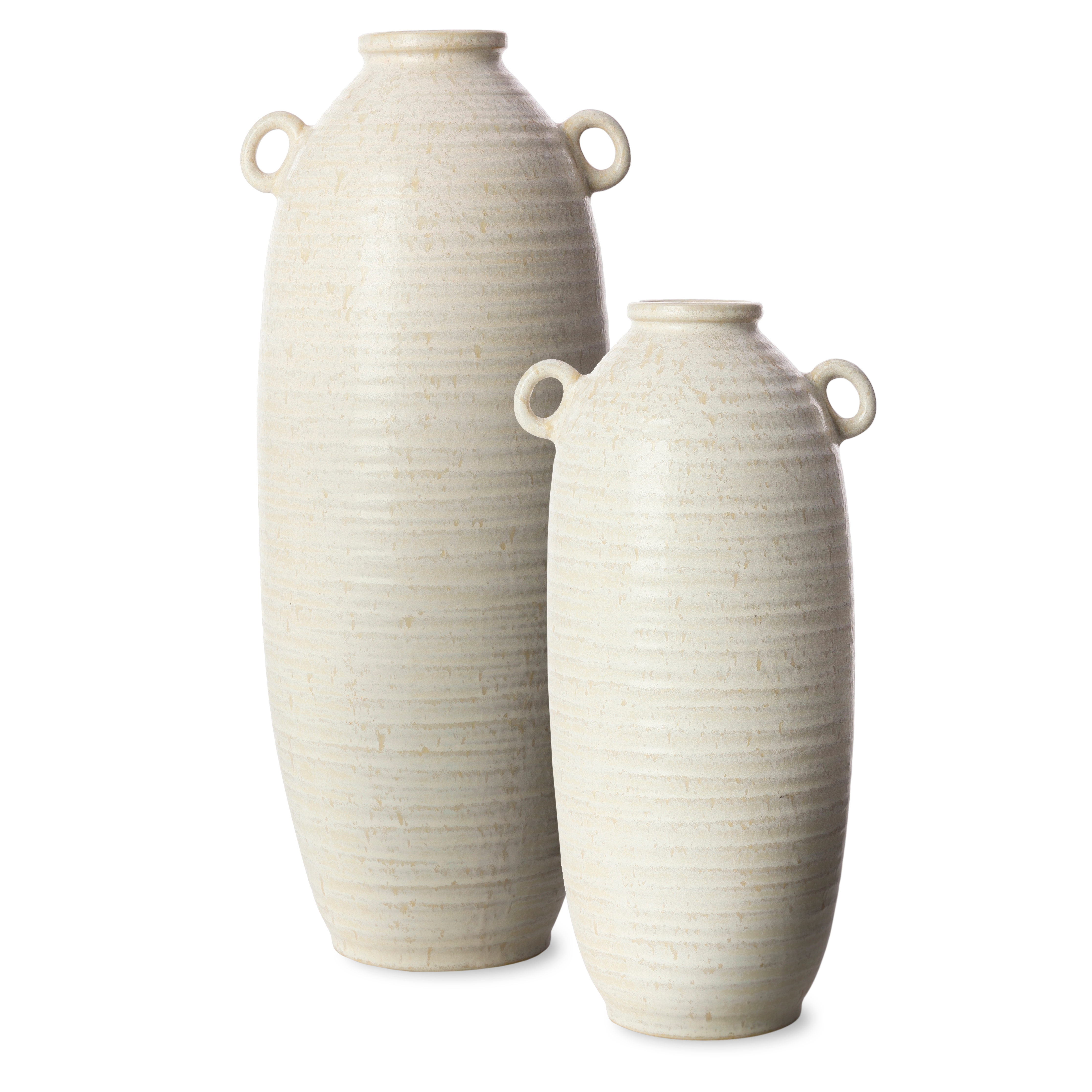 Kushan KUH-001 14"H x 6"W x 7"D,  18"H x 7"W x 8"D Vase - Image 0