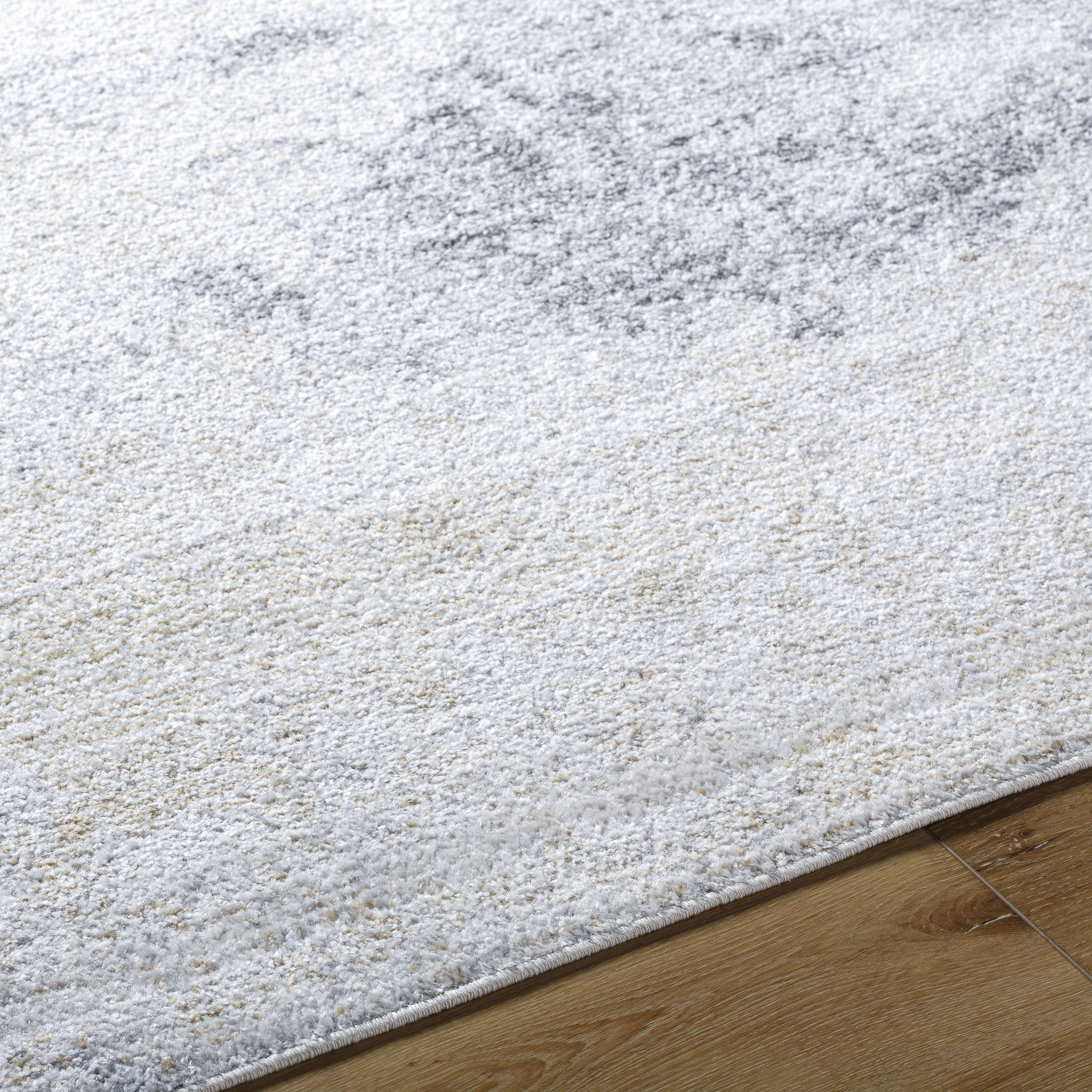 Harput Gray Indoor 8'10" x 12'6" Machine Woven Rug - Image 2