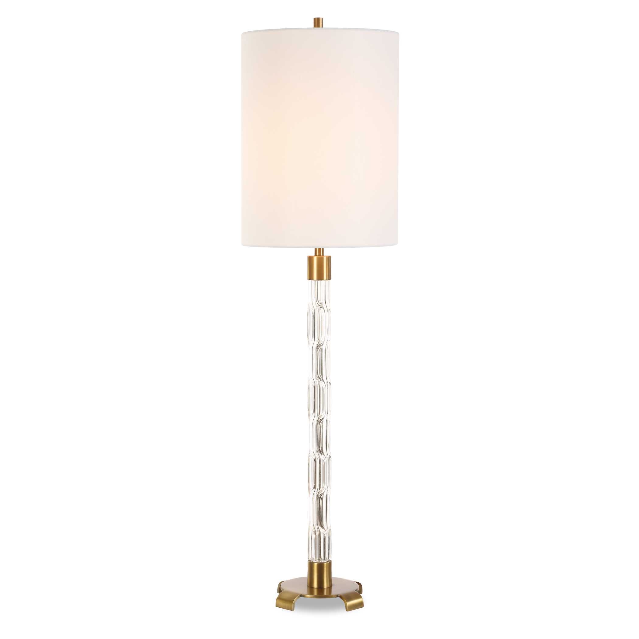 York Crystal Buffet Lamp - Image 0