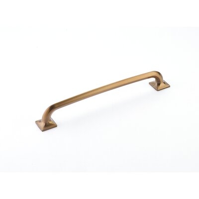 Schaub 217-BBZ 8" Center To Center Northport Square Cabinet Pull Brushed Bronze Finish - Image 0