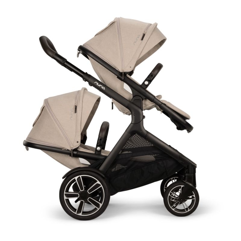 Nuna ® DEMI ™ next Brown Biscotti Sibling Seat for Nuna ® DEMI ™ next Stroller - Image 1