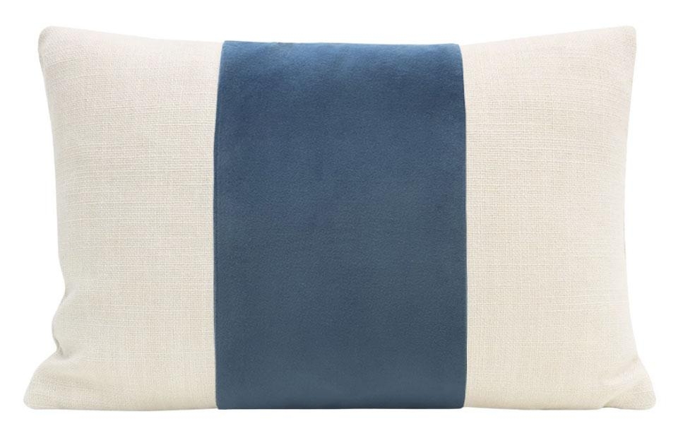 The Little Lumbar :: PANEL Classic Velvet // Heritage Blue - 12" X 18" - Image 0