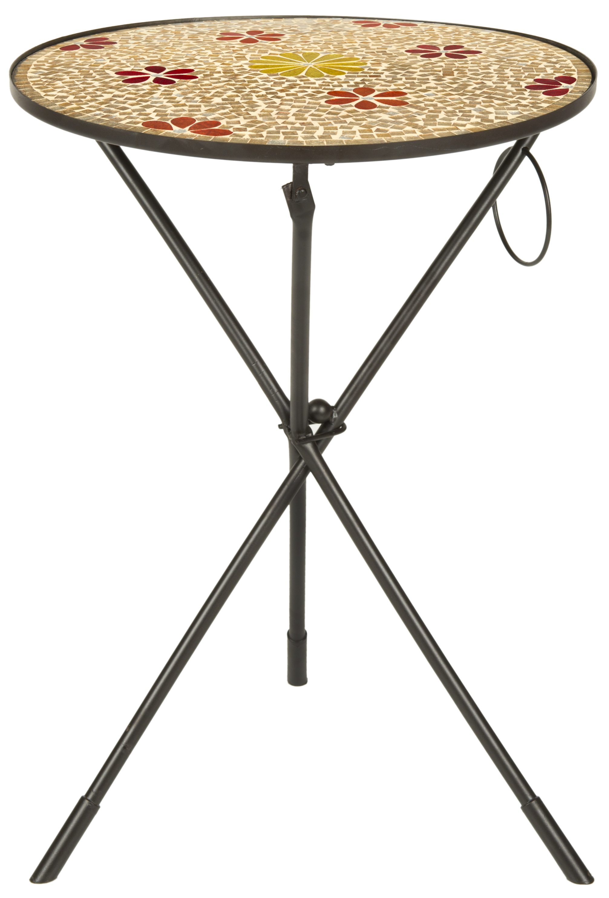 Cymbeline Side Table - Gold - Safavieh - Image 0