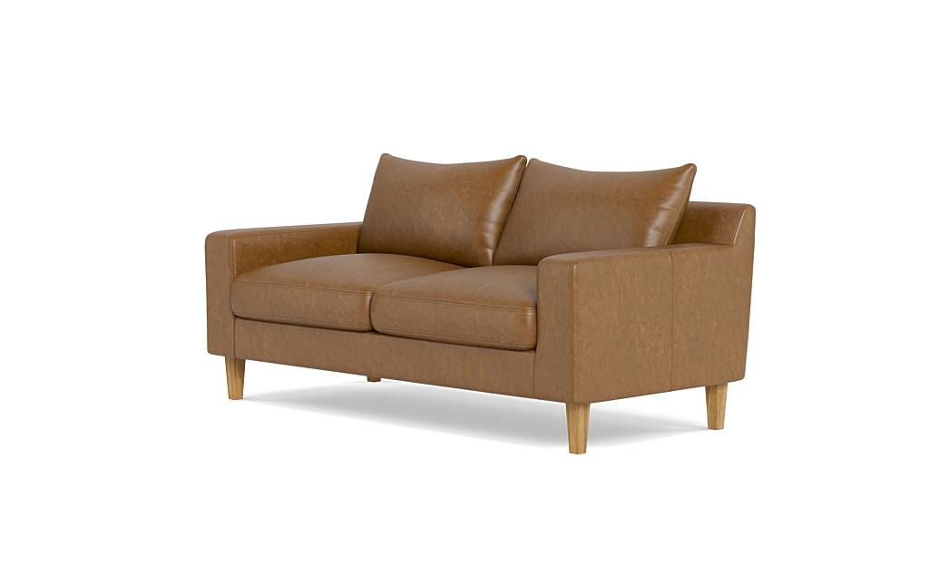 Sloan Leather Loveseat - Image 2