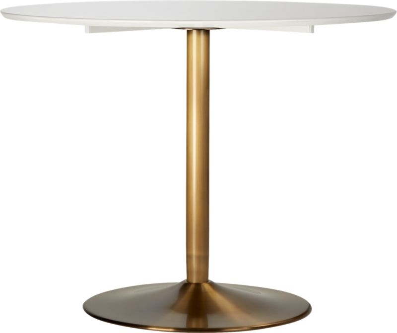 Odyssey Brass Dining Table - Image 3