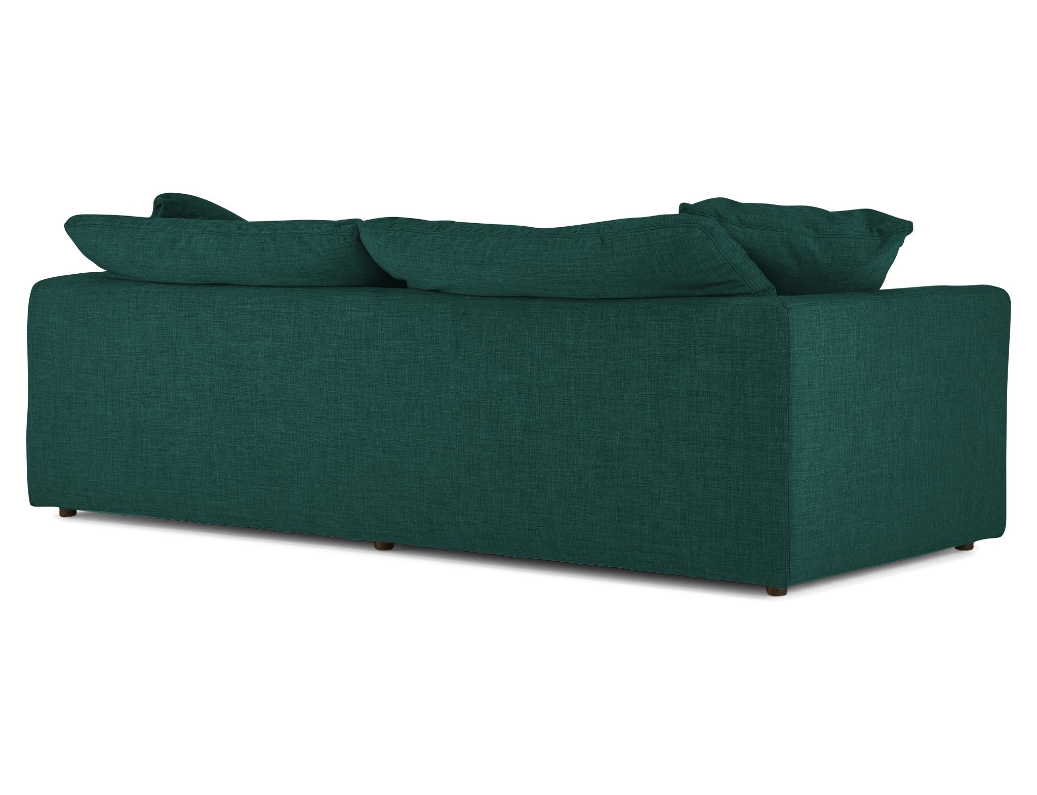 Blue Bryant Mid Century Modern Sofa - Prime Peacock - Image 3