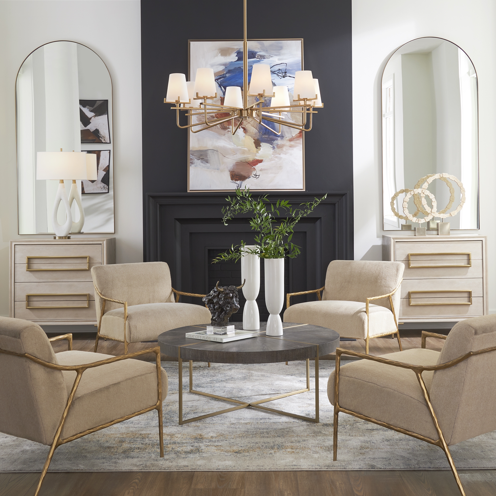 Taja Round Coffee Table - Image 1