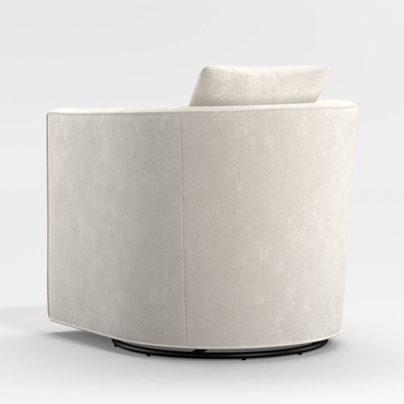 Drew Small Swivel Accent Chair - Image 3