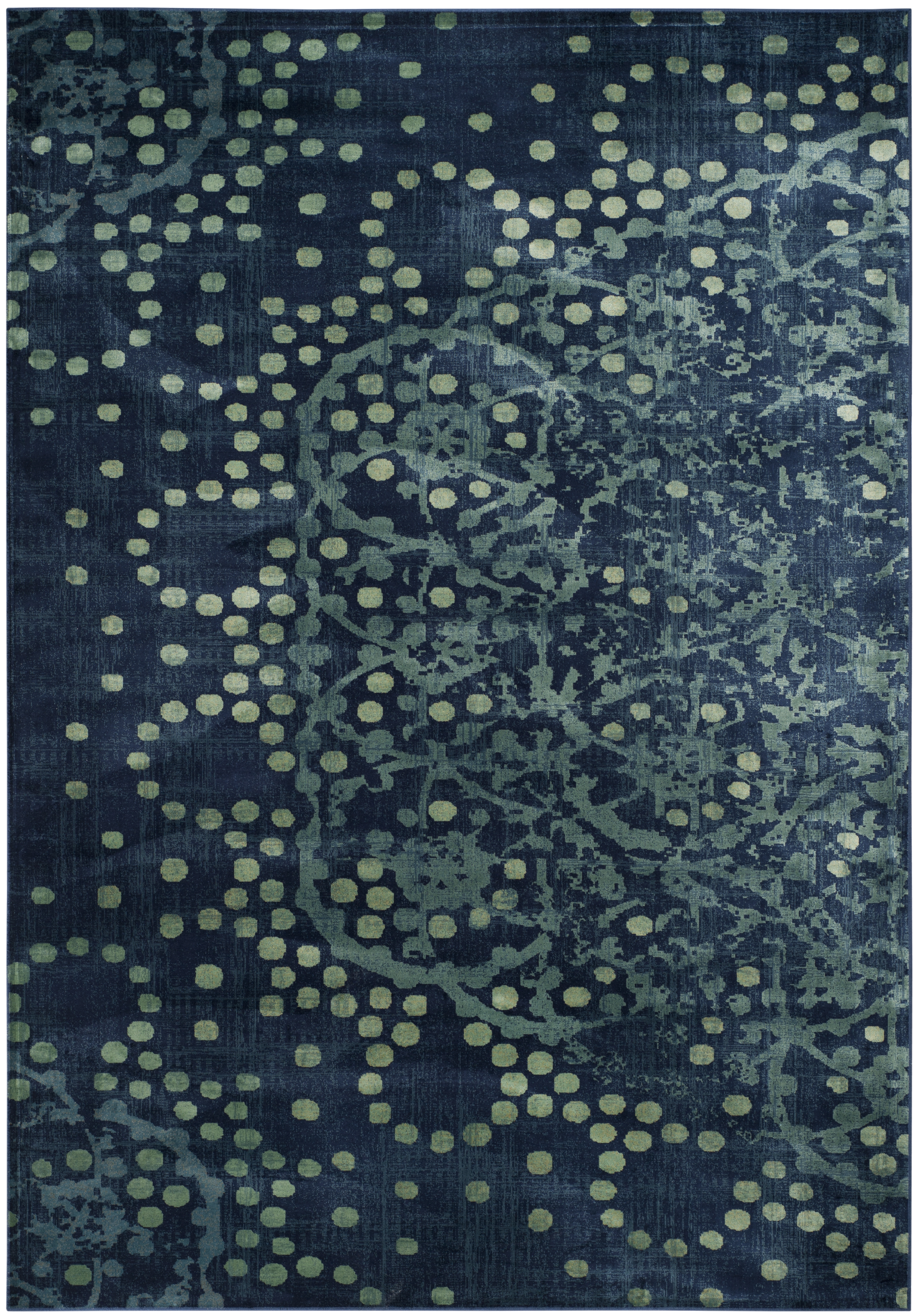 Arlo Home Woven Area Rug, CNV750-2330, Blue/Multi,  8' X 11' 2" - Image 0