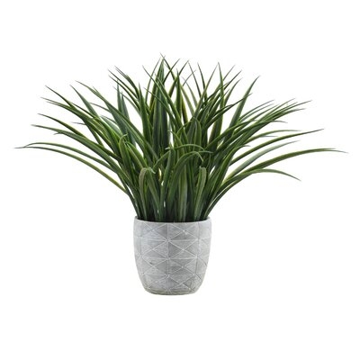 11.75'' Artificial Reed Plant in Pot - Image 0
