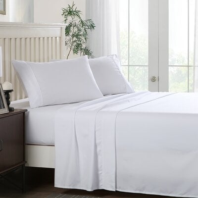 Hotel Luxury Bed Sheets - 4 Pieces - Extra Soft - 14" Deep Pocket Brushed Microfiber Wrinkle Resistant Bedding Sheets Twin/Full/Queen/King Size - Image 0