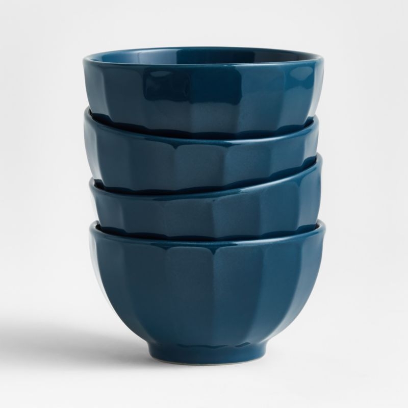 Cafe Dark Teal Cereal Bowl - Image 6