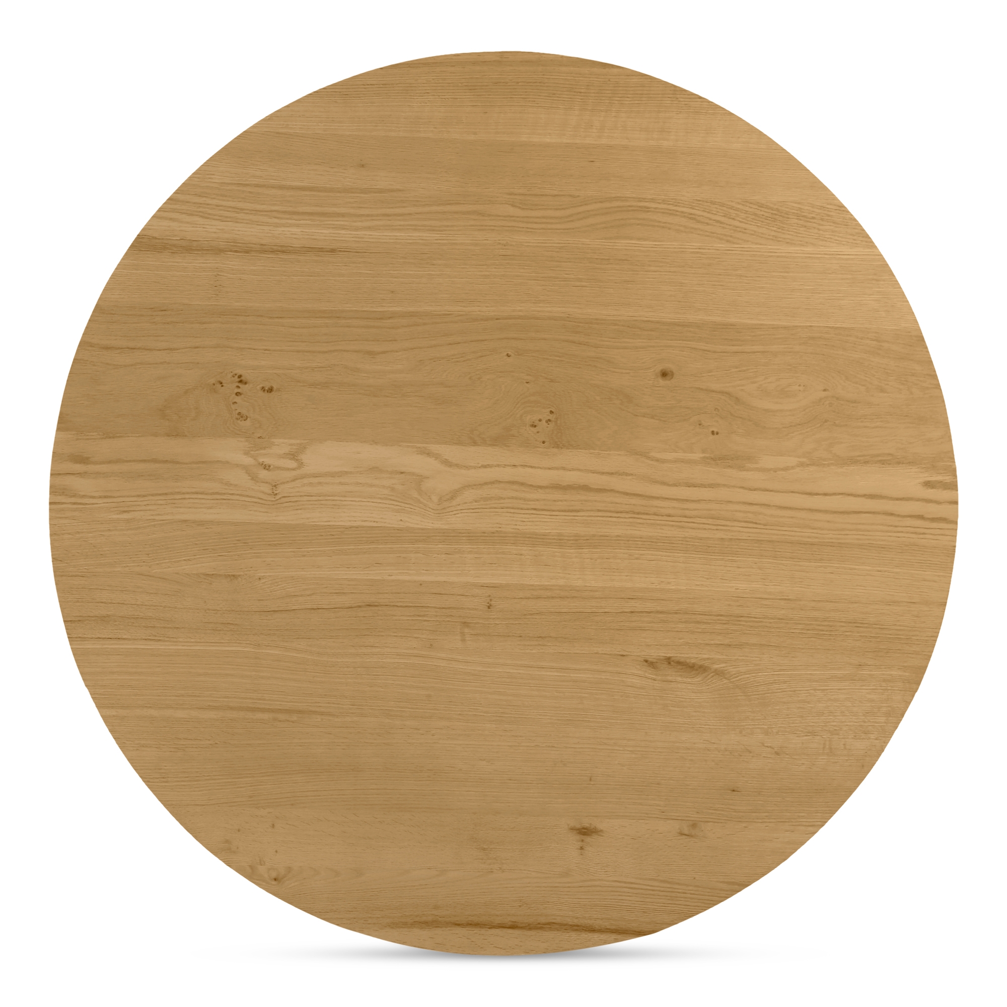 Povera Round Dining Table Oak - Image 2