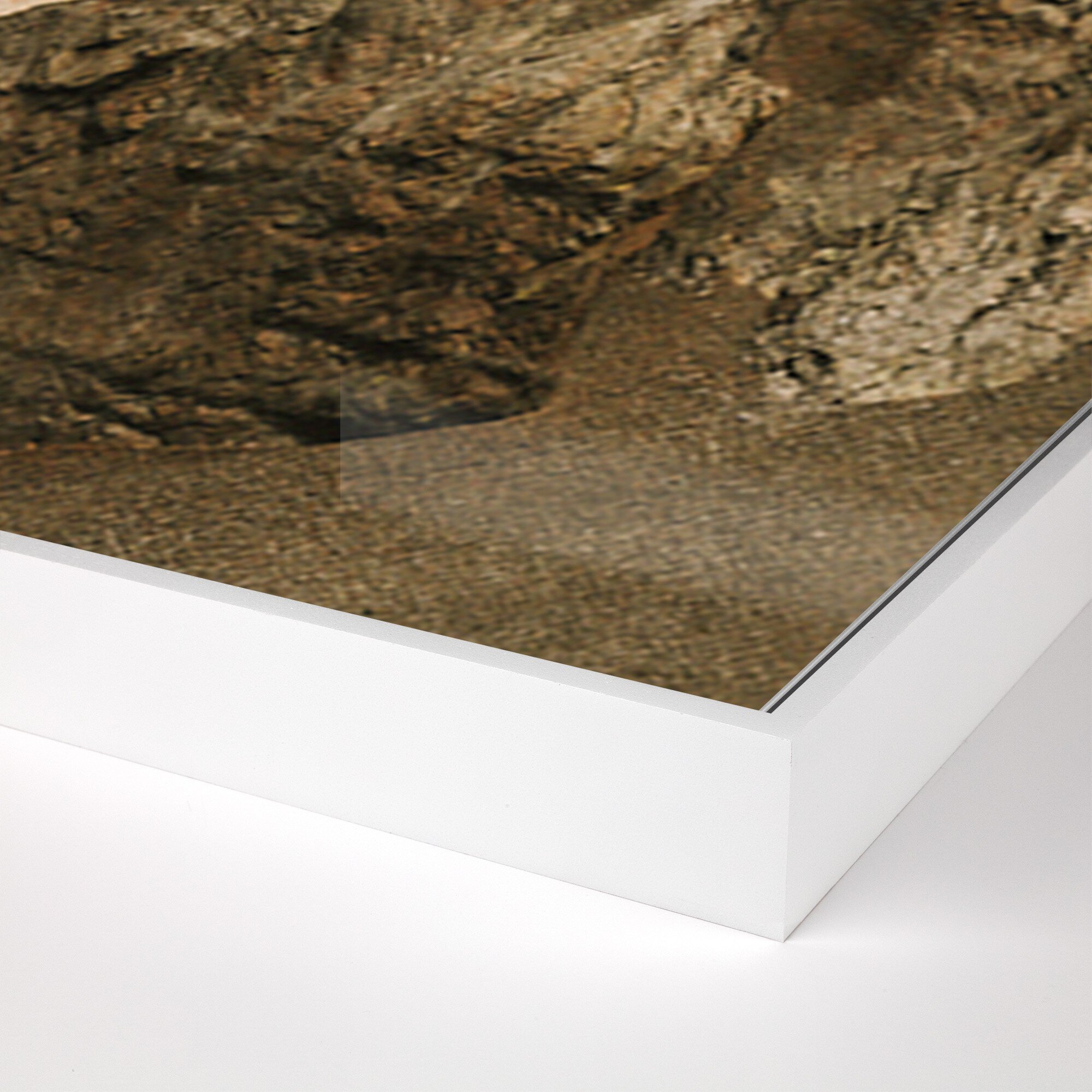 Red Mountain - Ouray, Co by Wesley and Emma Teague - White Maple Floater - Image 1