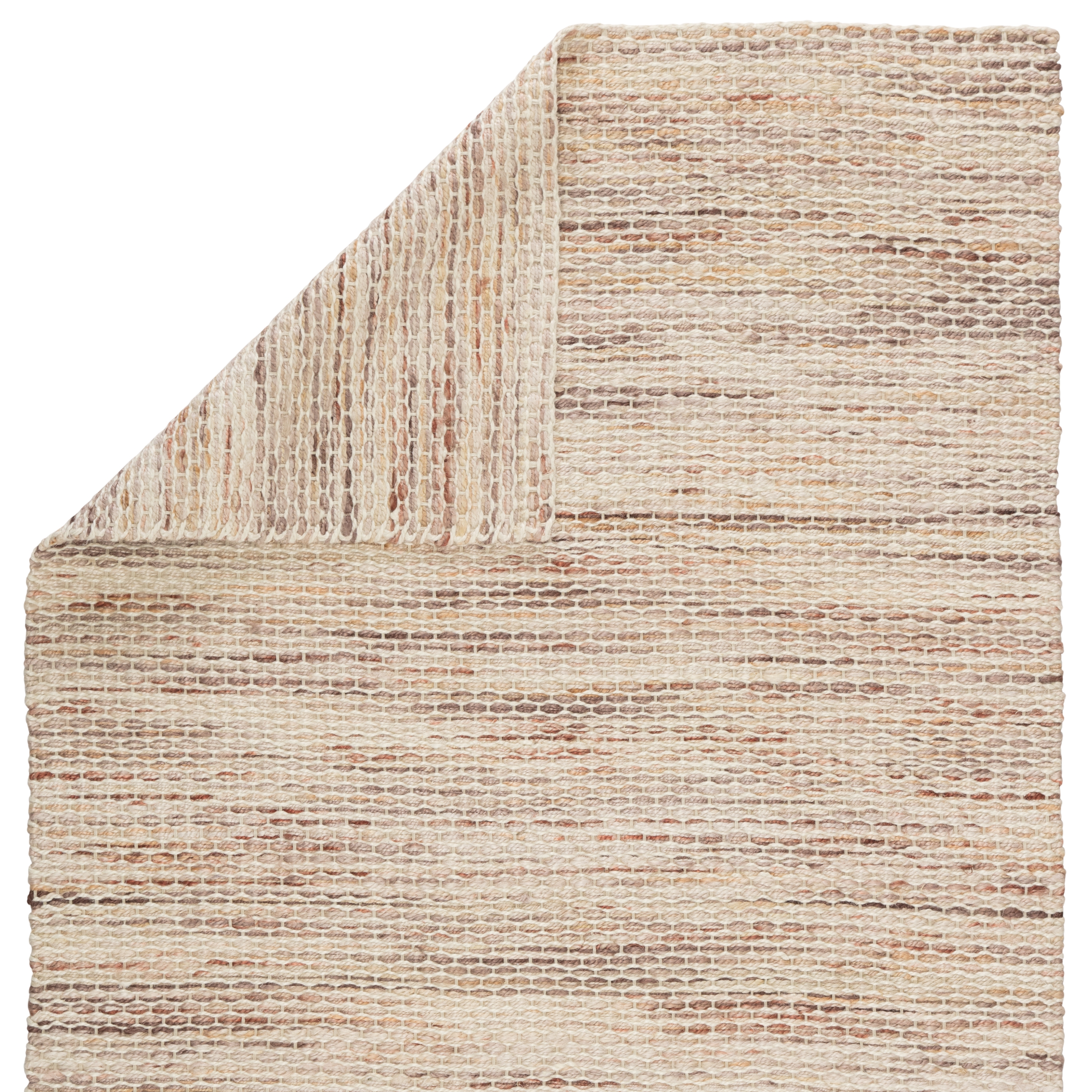 Cirra Natural Solid Ivory/ Terra Cotta Area Rug (9'X12') - Image 2