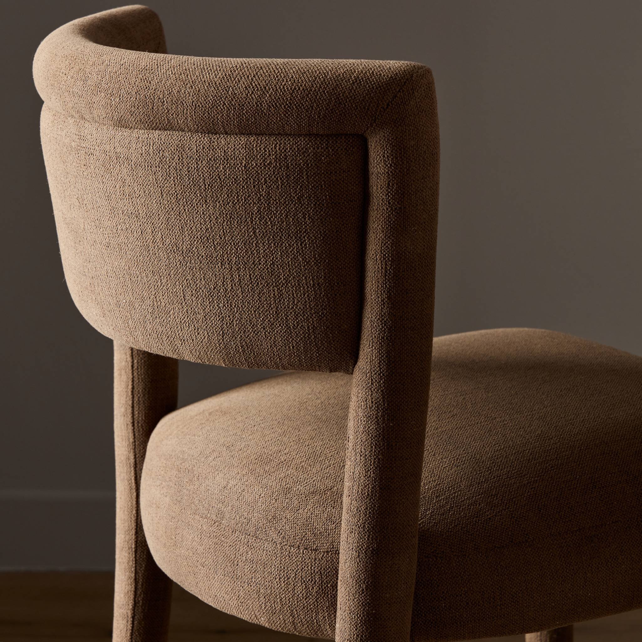 Beverly Dining Chair - Crypton Nomad Mushroom - Image 10