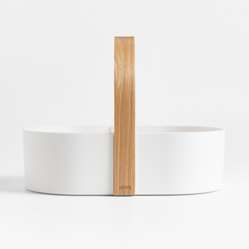 Umbra Bellwood White Utility Caddy - Image 1