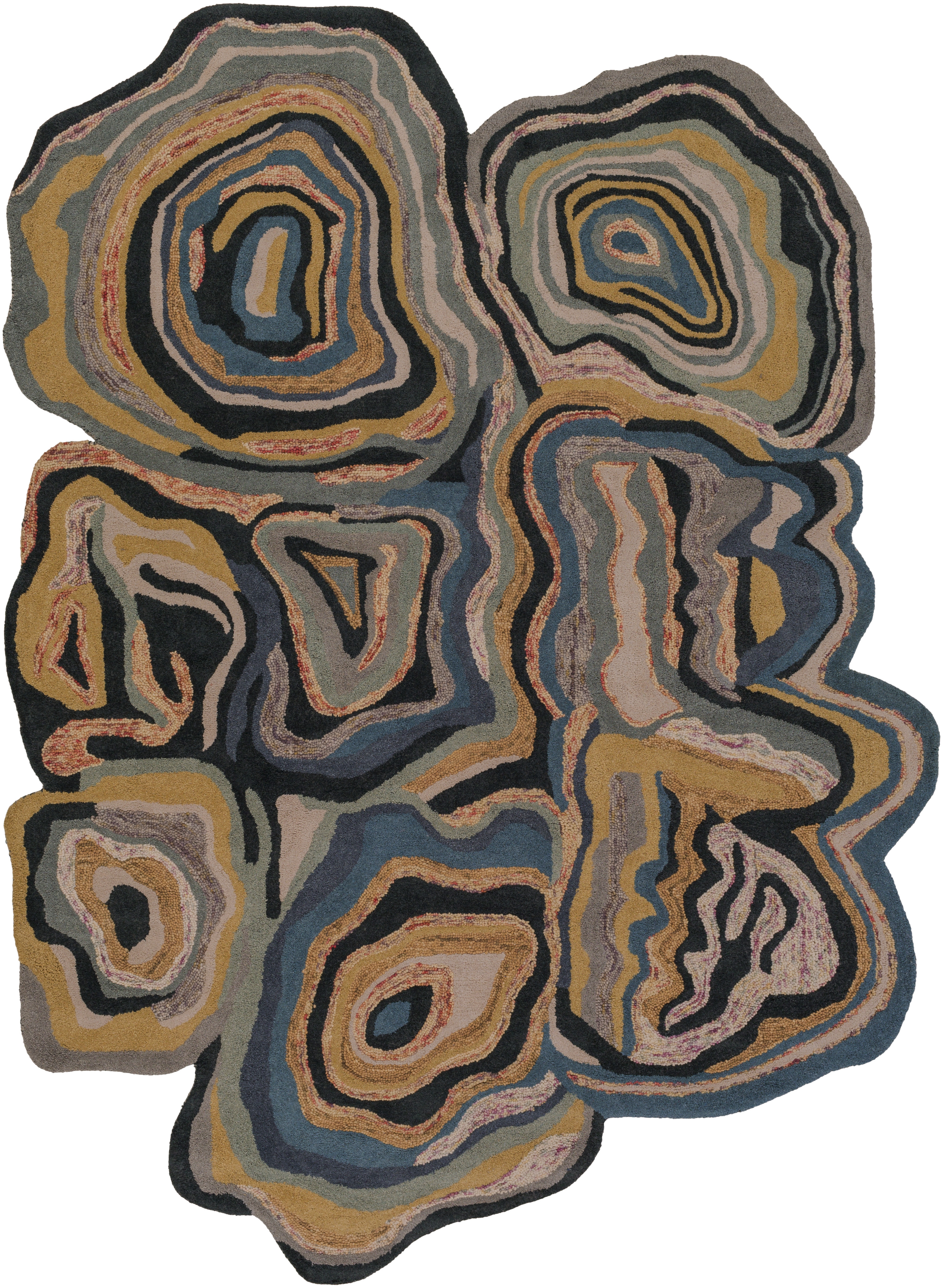 Gypsy Brown Indoor 8' x 11' Handmade Rug - Image 0