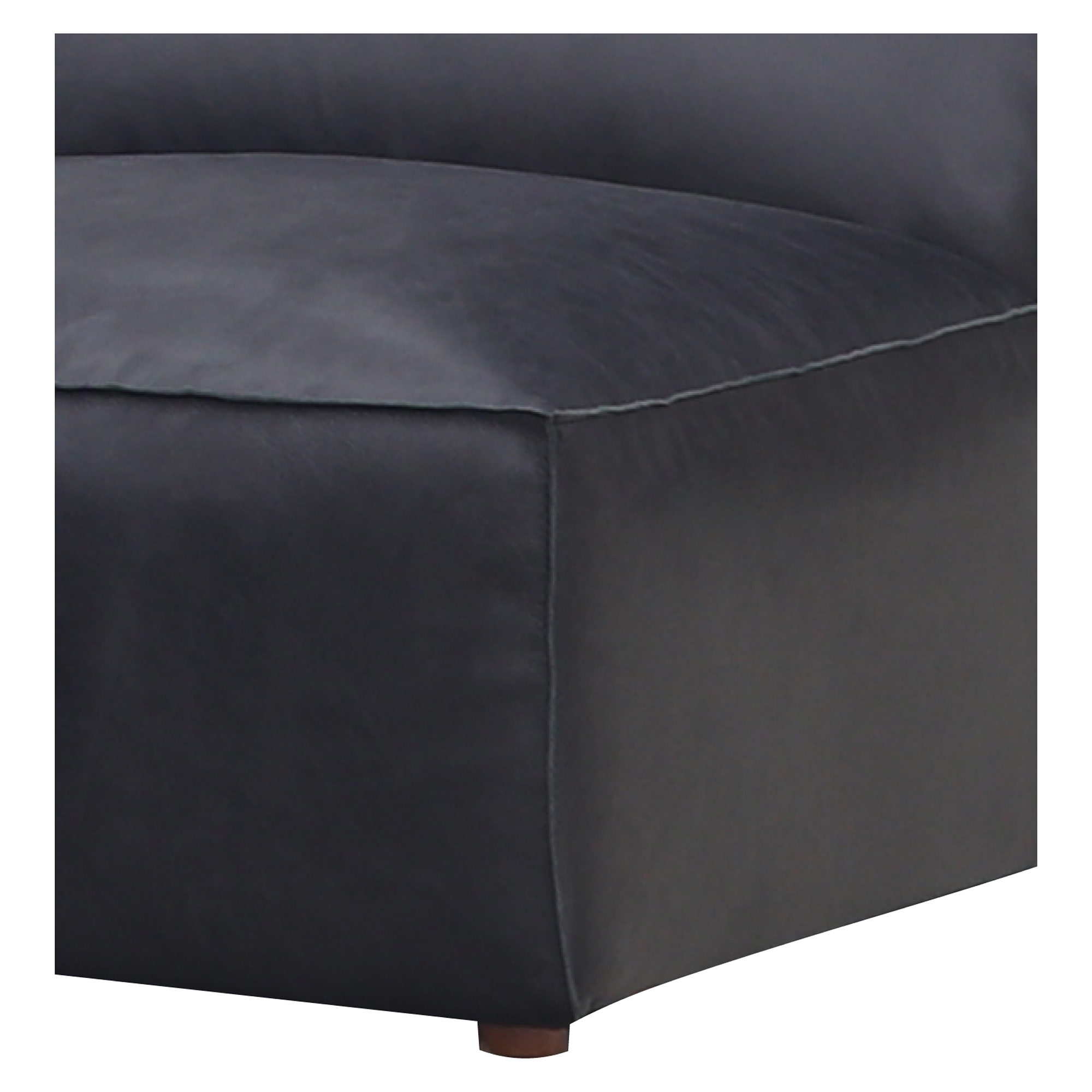 Form Slipper Chair Vantage Black Leather - Image 4