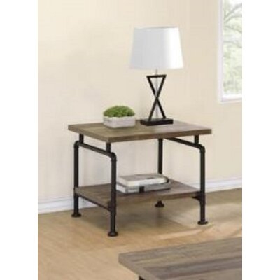 Wargo End Table with Storage - Image 0