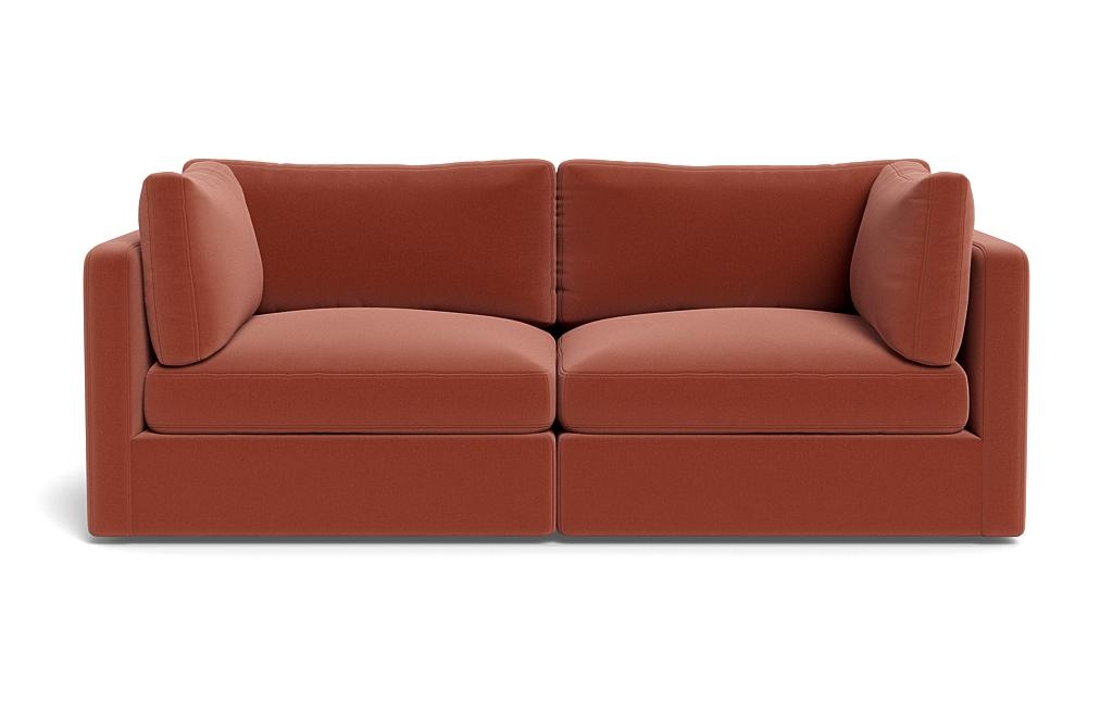 Tatum Modular Fabric Loveseat - Image 0