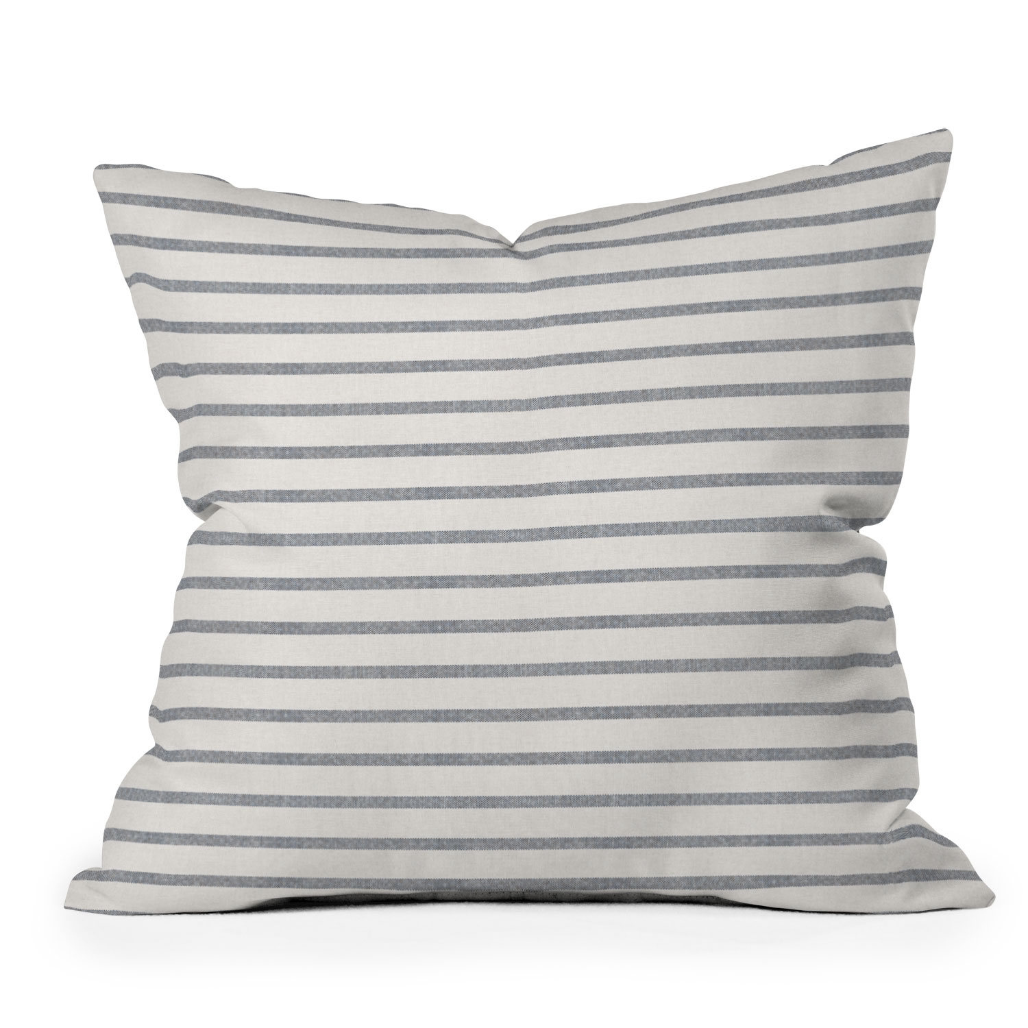Outdoor Throw Pillow, Dhurban Stripe, 18" x 18" - Image 0