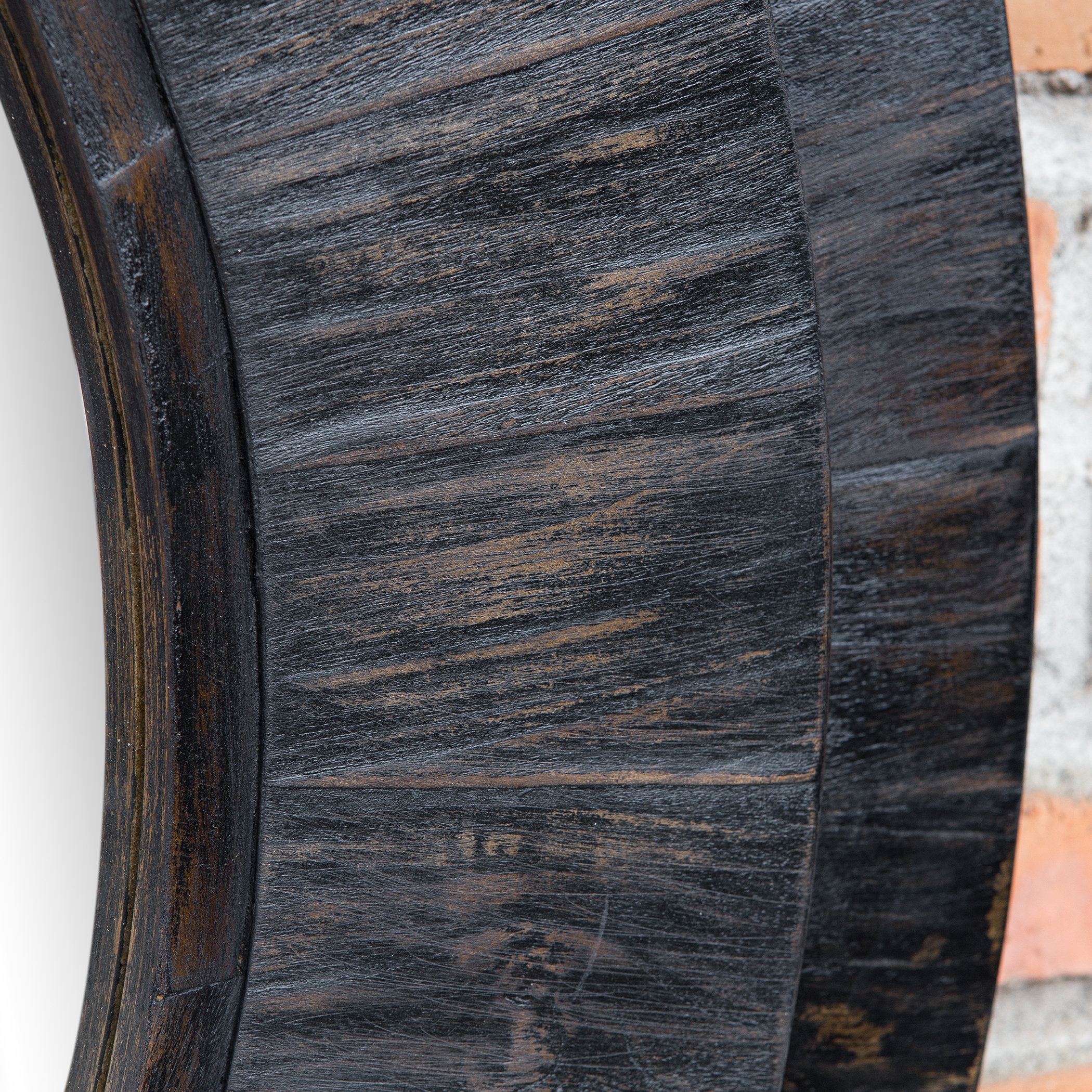 Corral Round Wood Mirror - Image 2