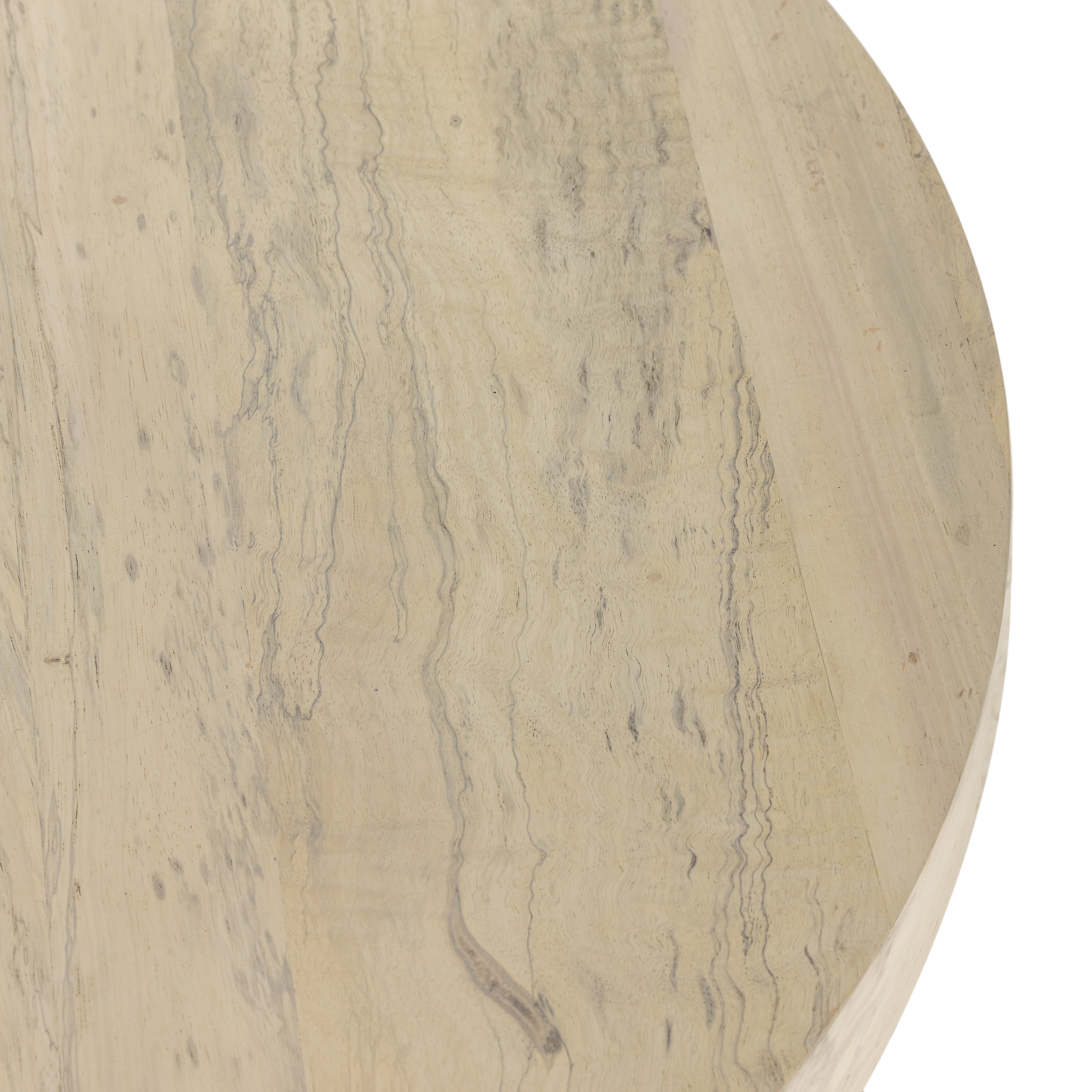 Hudson Pedestal Coffee Table-Bleached - Image 8